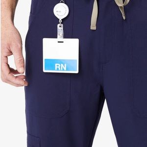 Navy figs Cairo scrub pant size medium short